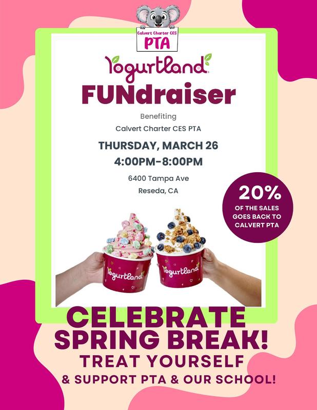 Yogurtland Fundraiser