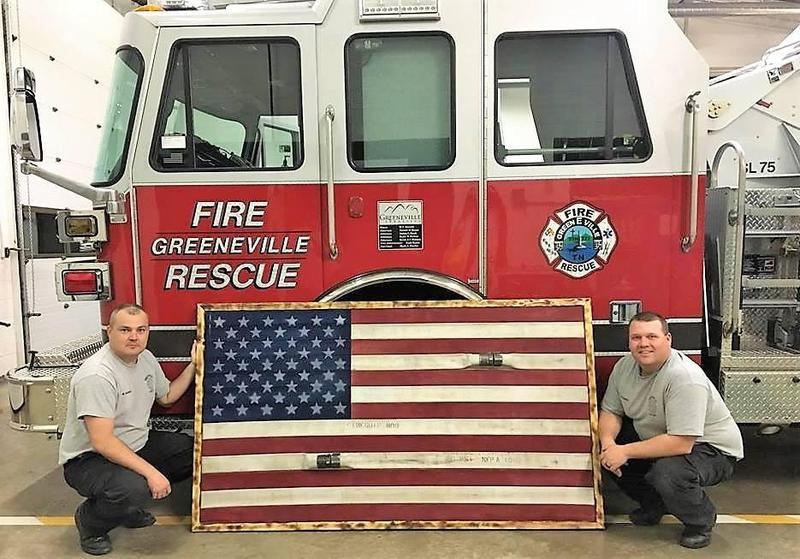 Flag and Firemen