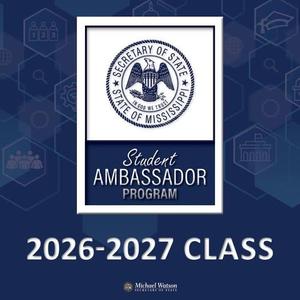 We are excited to announce our 2026-2027 Secretary of State Student Ambassadors!