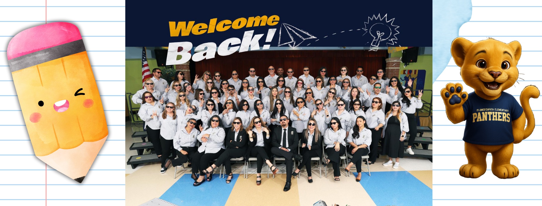 Welcome Back! 2025-2026 Staff picture