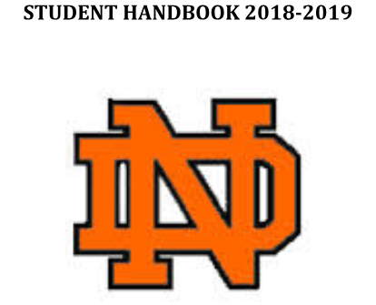 Student Handbook 2018-2019 ND