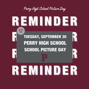 PHS School Picture Day 9-30-25