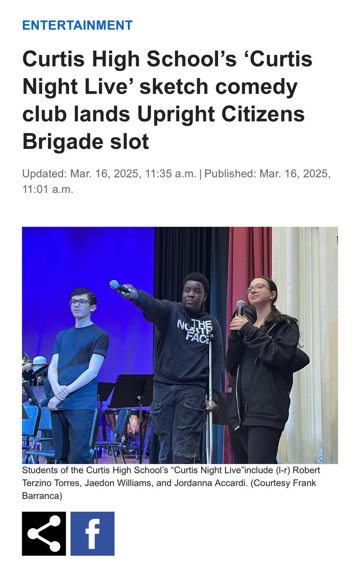 Staten Island Advance Article of our achievement