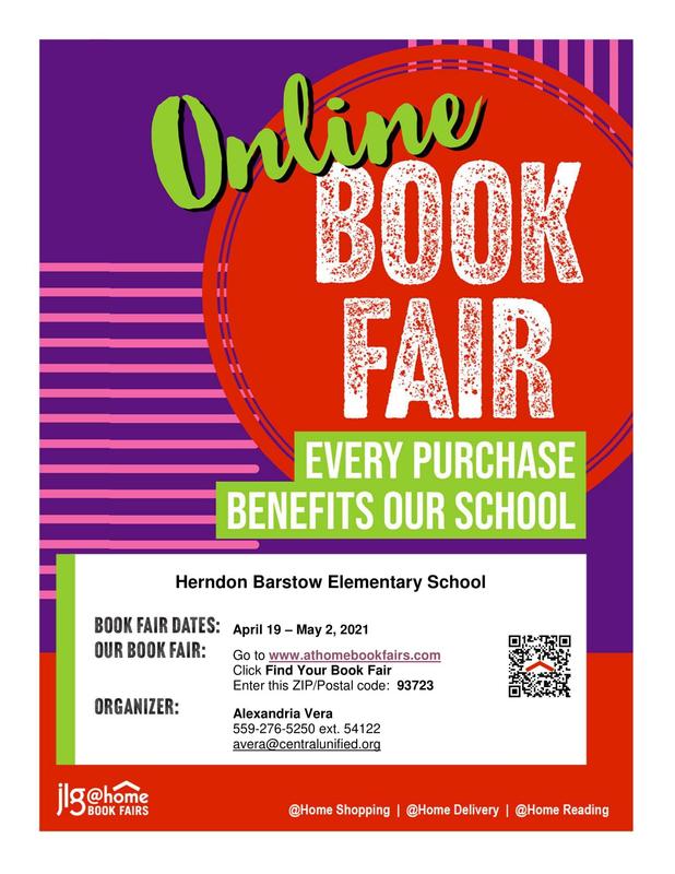 Online Book Fair Flier