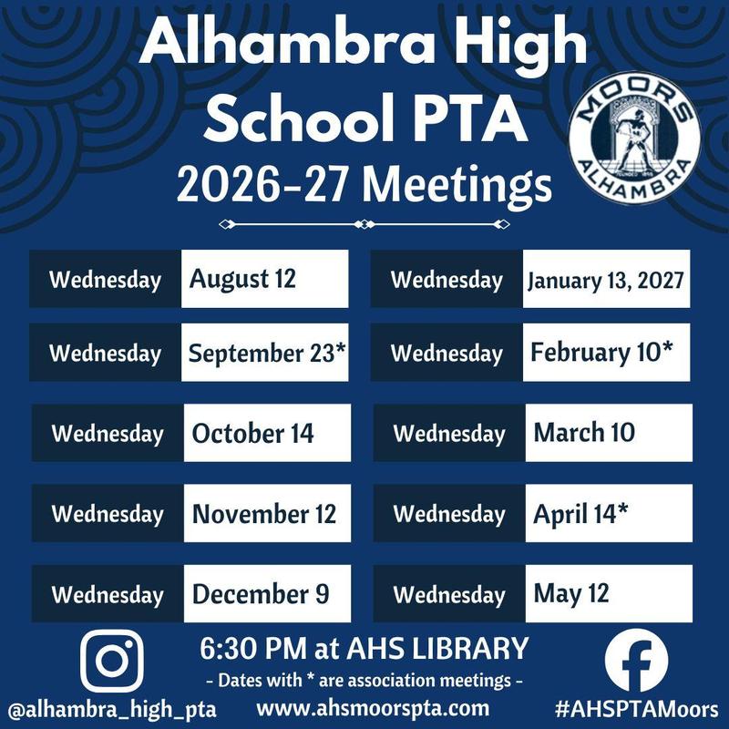 PTA Calendar
