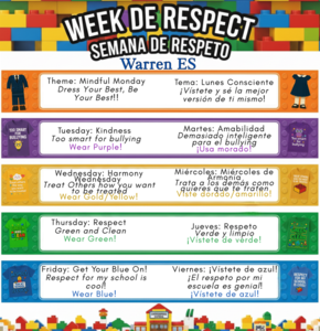 Week of Respect 9/29-10/2