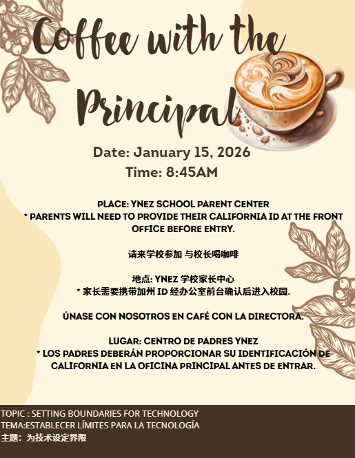 Coffee with the Principal
