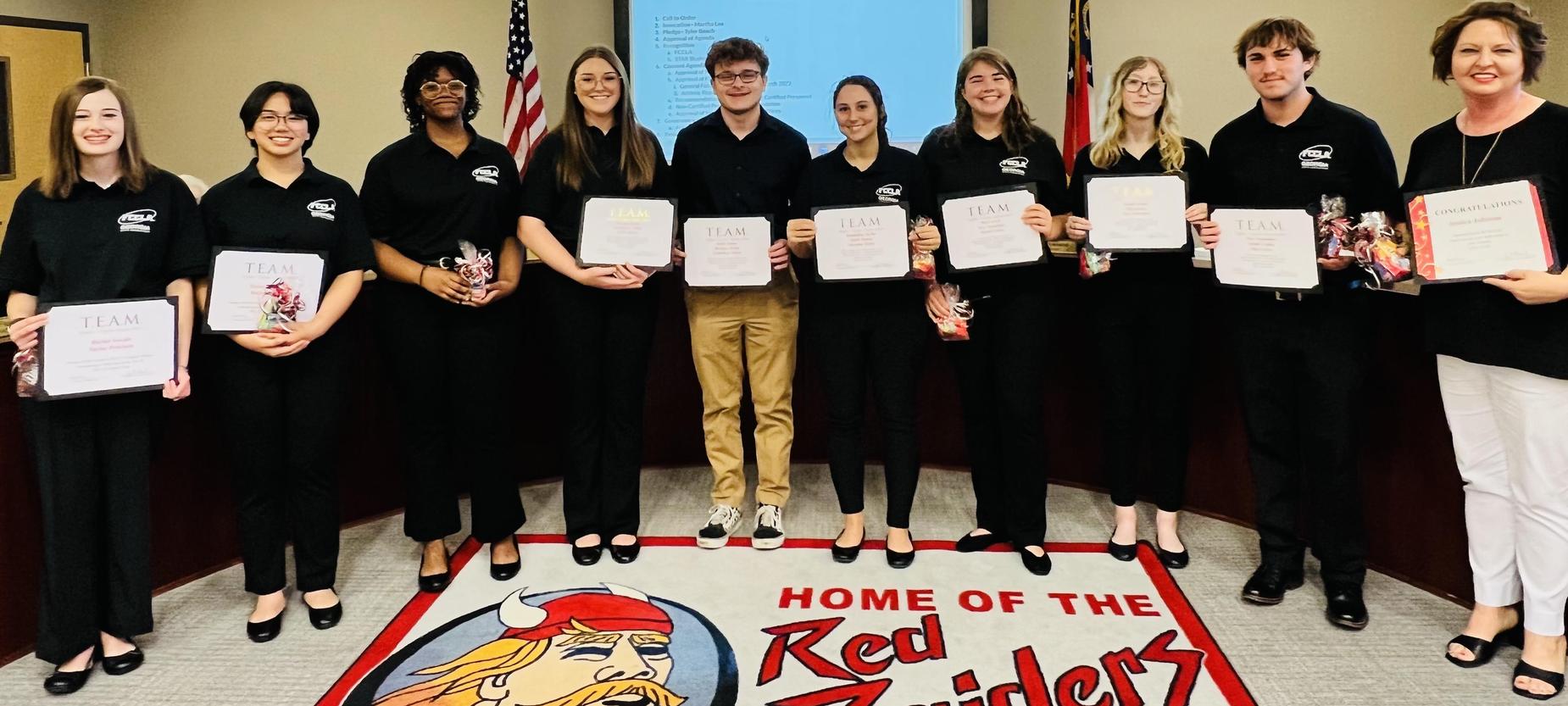 FCCLA recognition