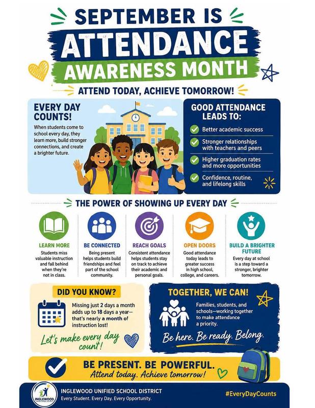 September- Attendance Awareness Month Featured Photo