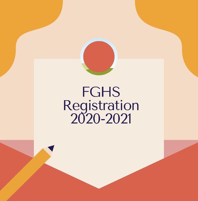 FGHS Registration 2020-2021 Flyer