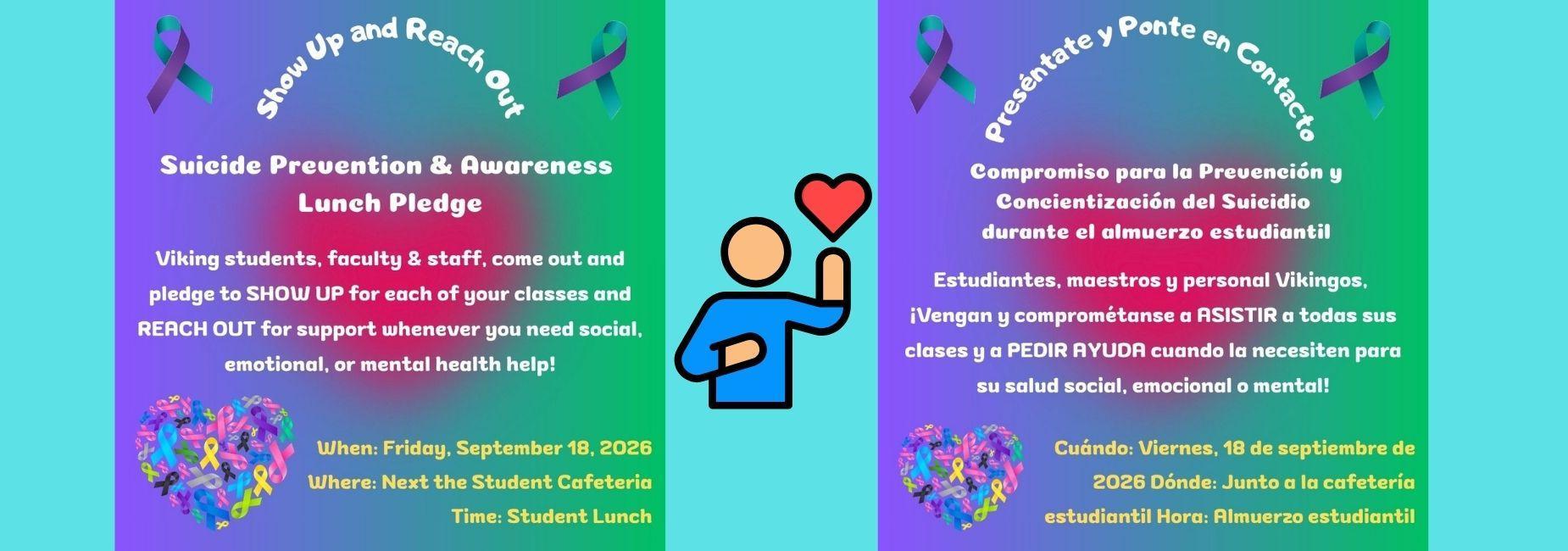 Suicide Prevention & Awareness Lunch Pledge