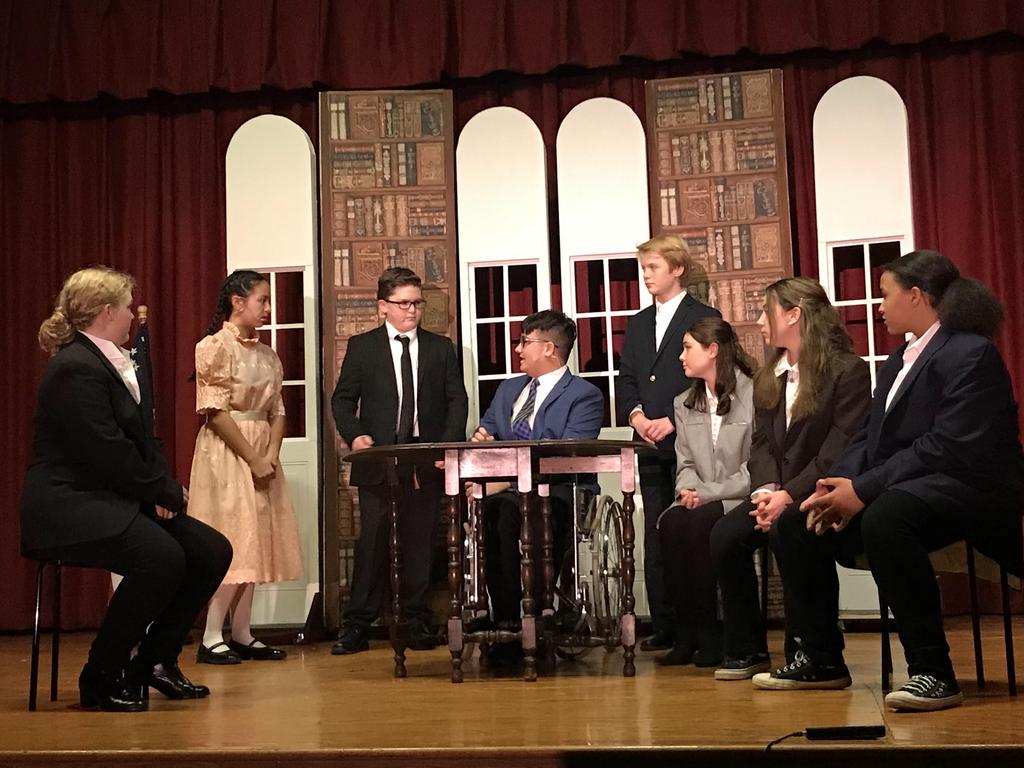 Cabinet with Daddy Warbucks