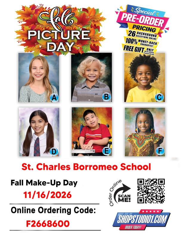 Make Up Picture Day - November 16 Featured Photo