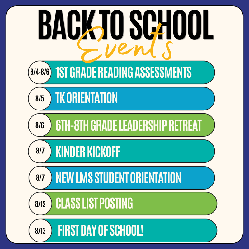 Back to School Events Thumbnail Image