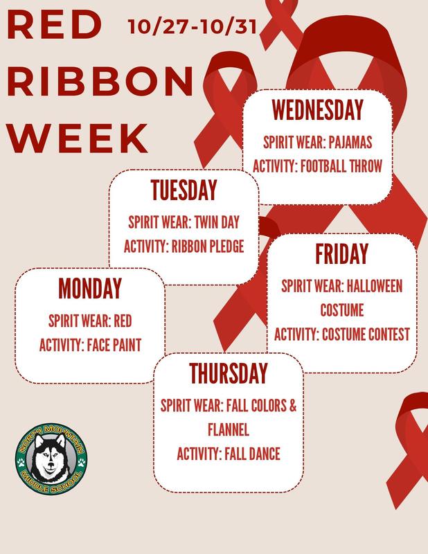 Red Ribbon Week Schedule