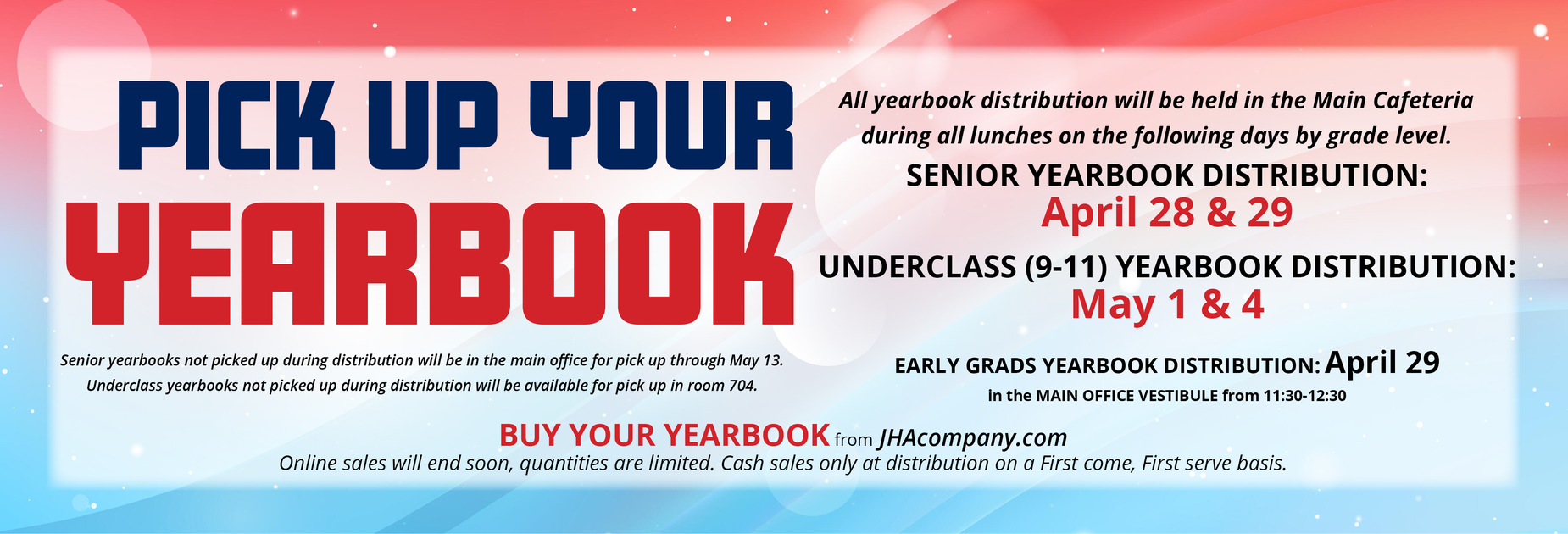 Yearbook Distribution