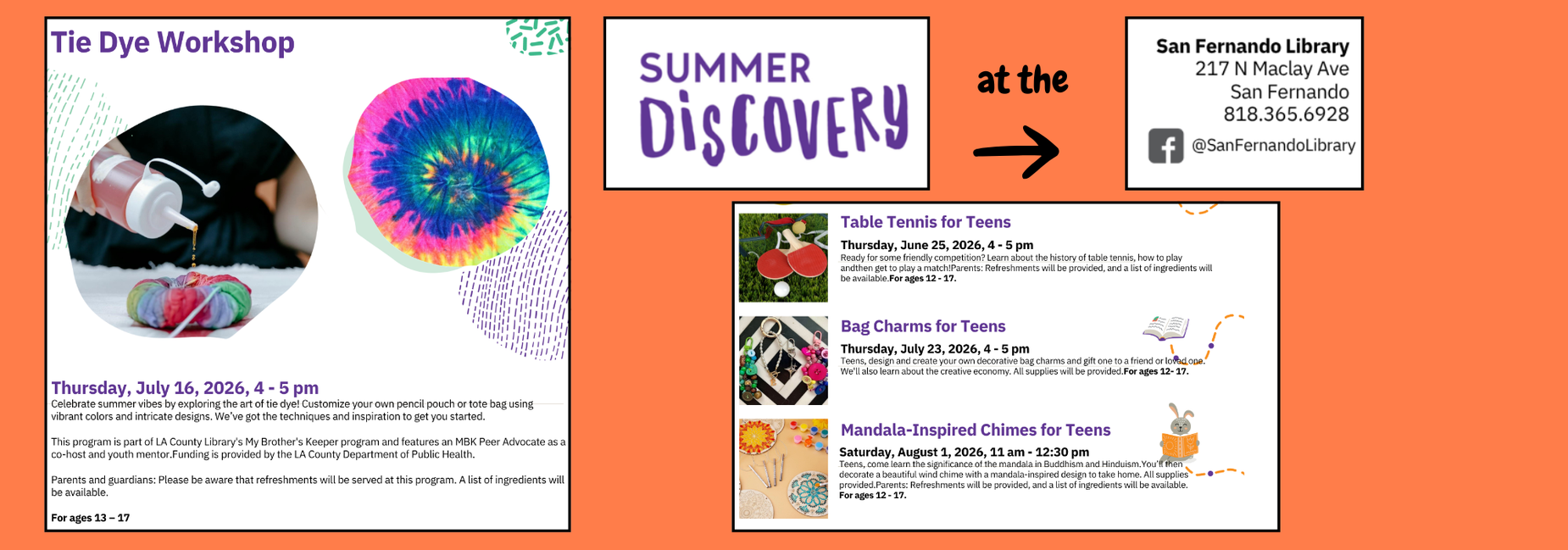 Summer of Discovery at the San Fernando Library
