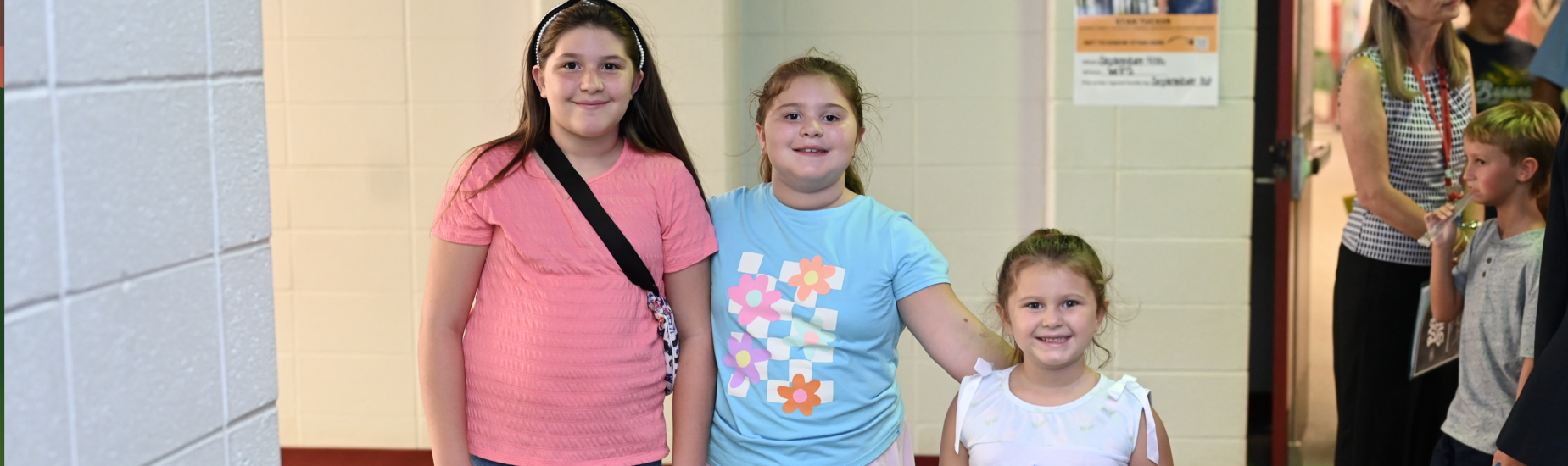 three sisters at open house