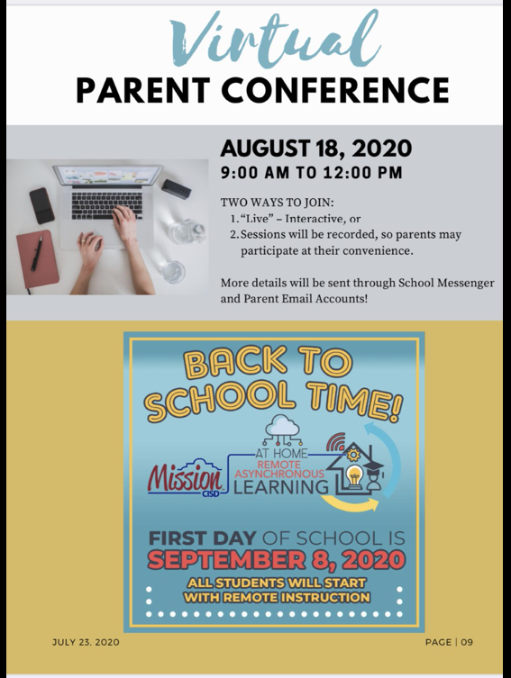 Virtual Parent Conference Featured Photo