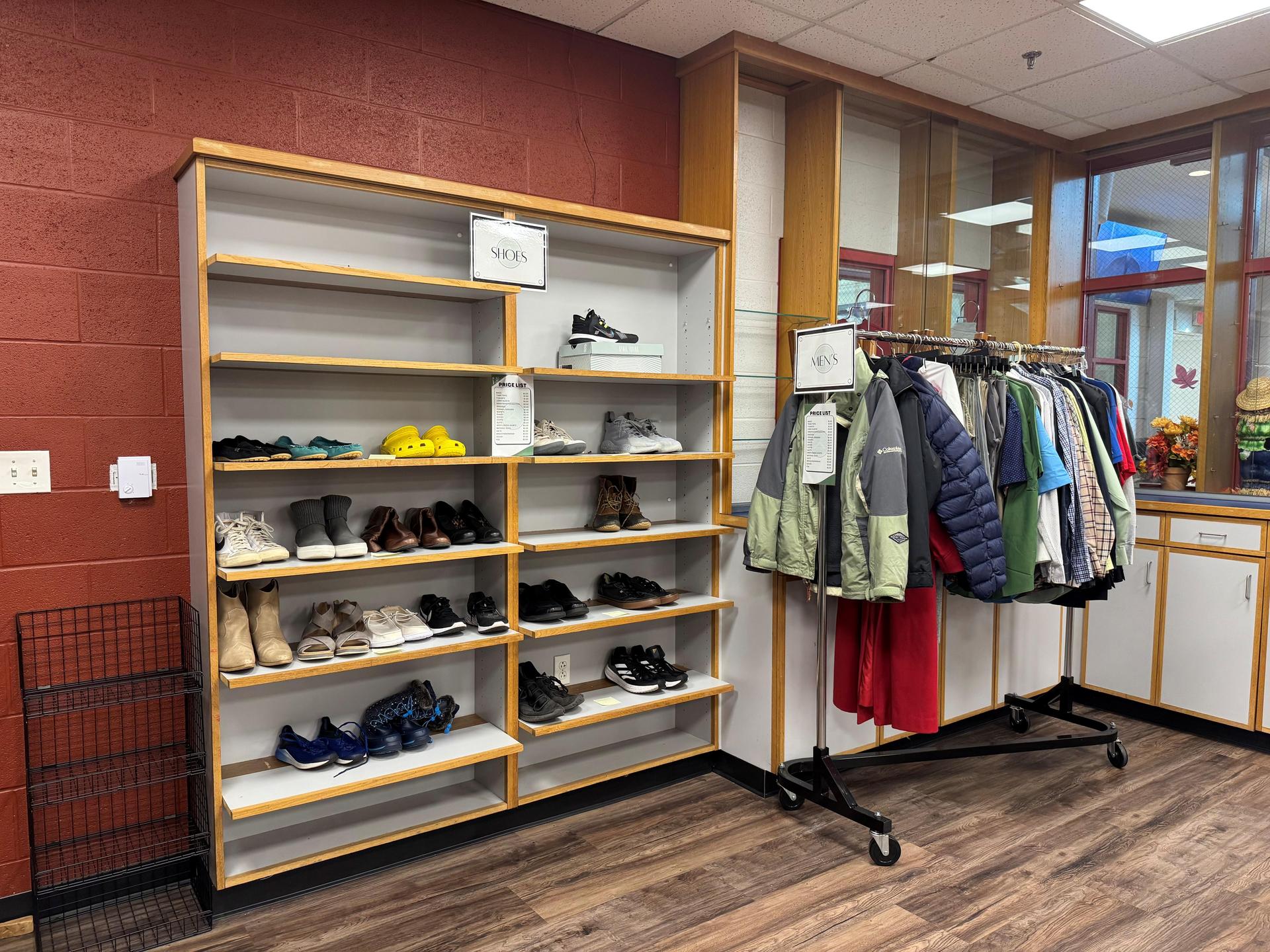 picture of the campus closet thrift store within Southwest Tech