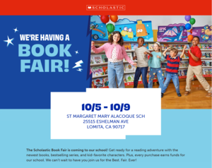 scholastic book fair image