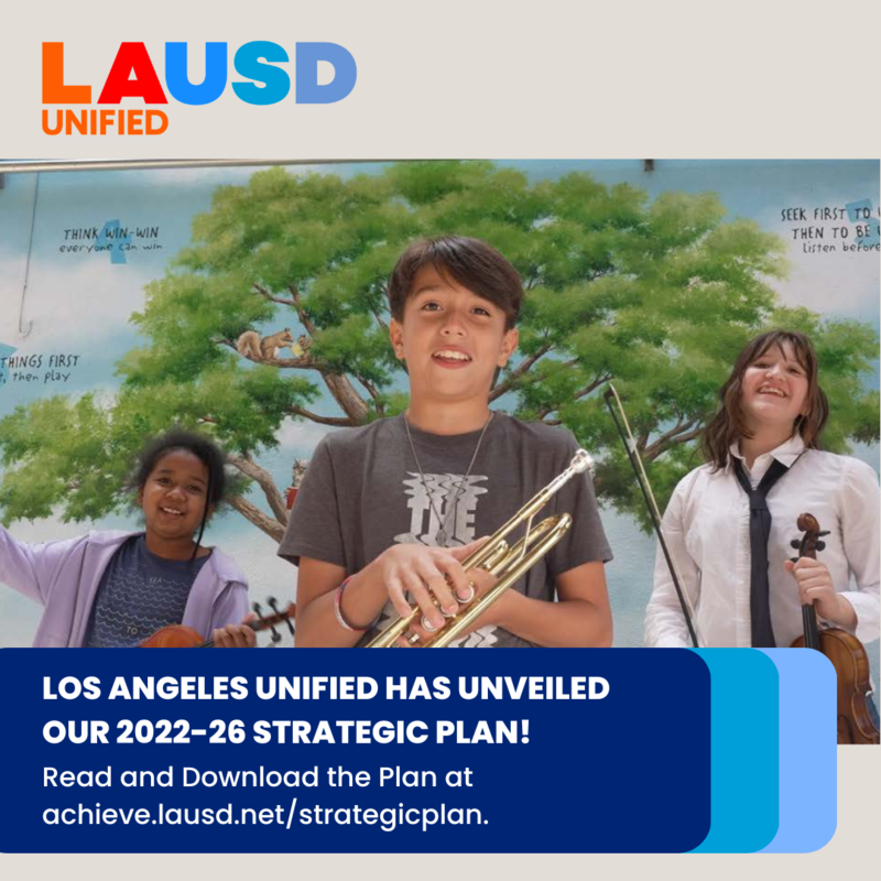 LAUSD Strategic Plan- WE'RE READY! Featured Photo