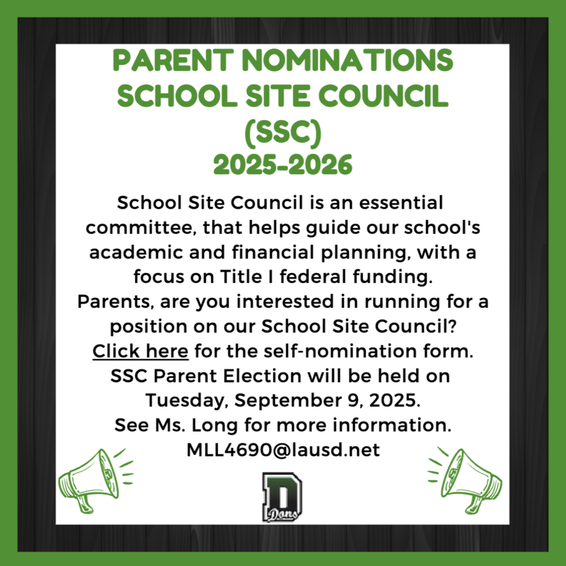 parent nomination form
