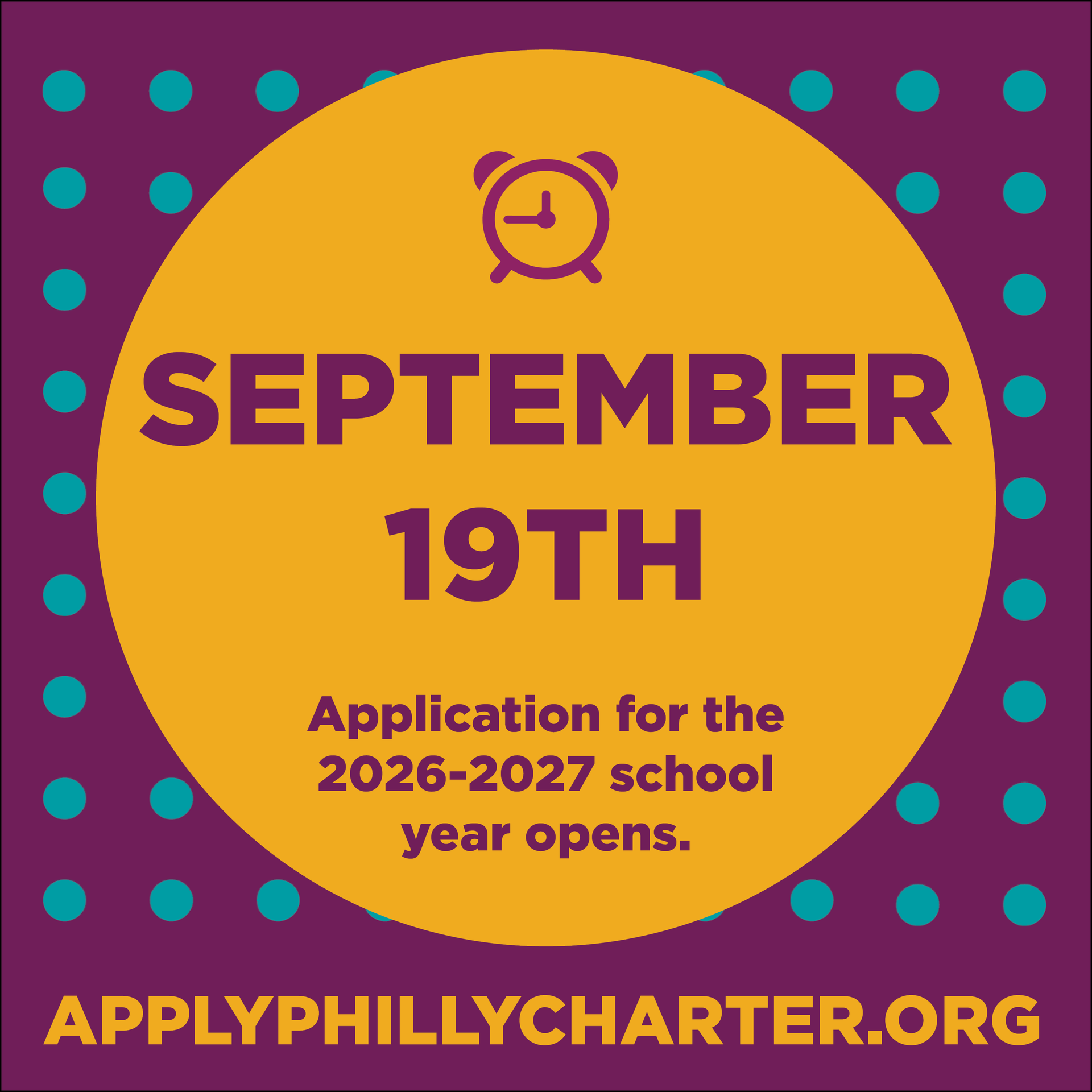 Application deadline Sept 19th