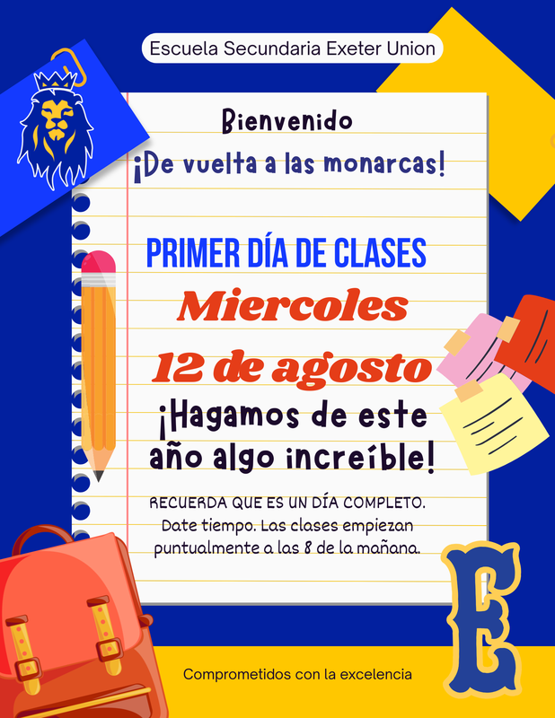 Back to school
