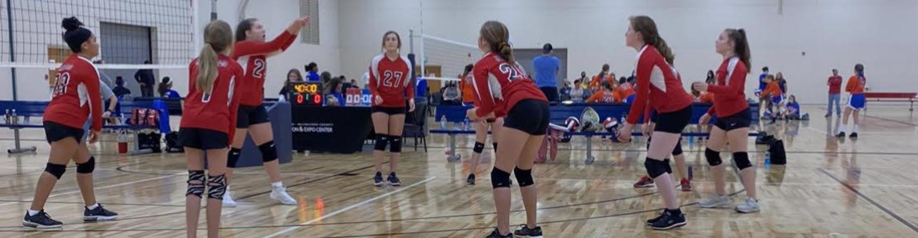 MMS girls volley ball @ Paducah