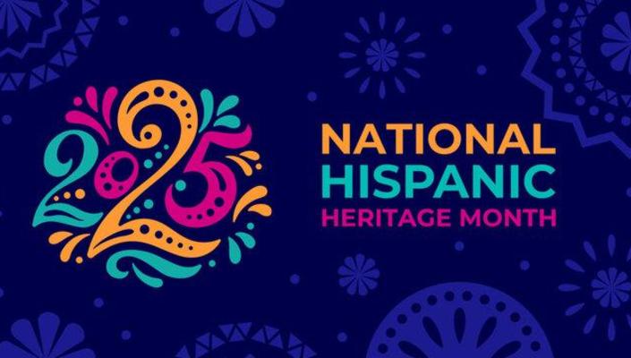 Hispanic Heritage Month logo 2025