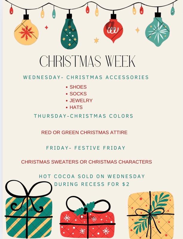 SCB Christmas Spirit Week