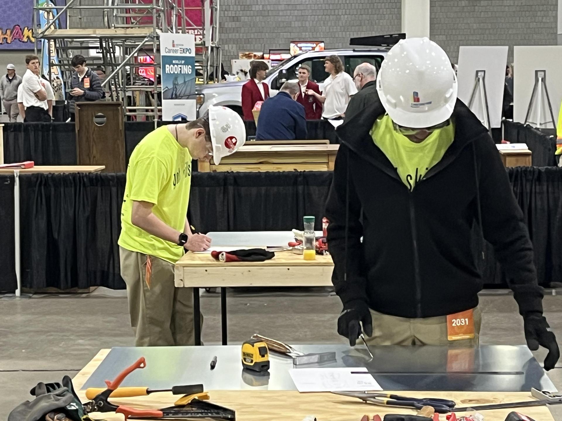 Former Student Competing at State Competition