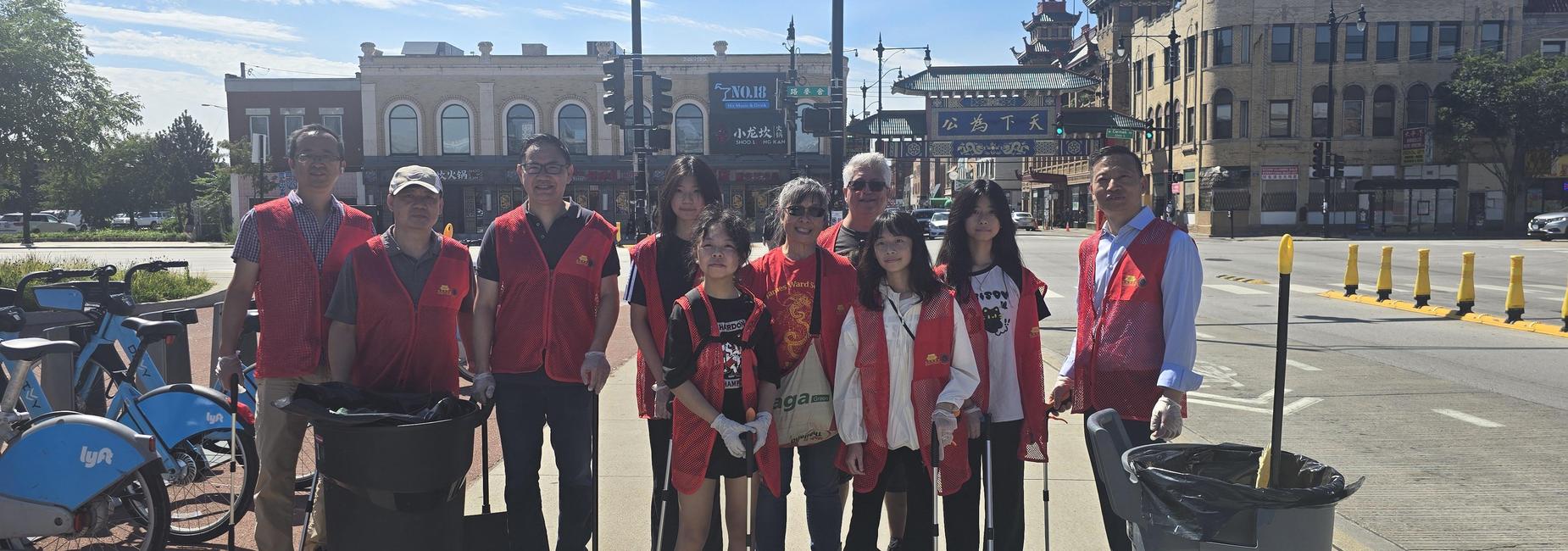 Community Service with the Chinatown Chamber of Commerce