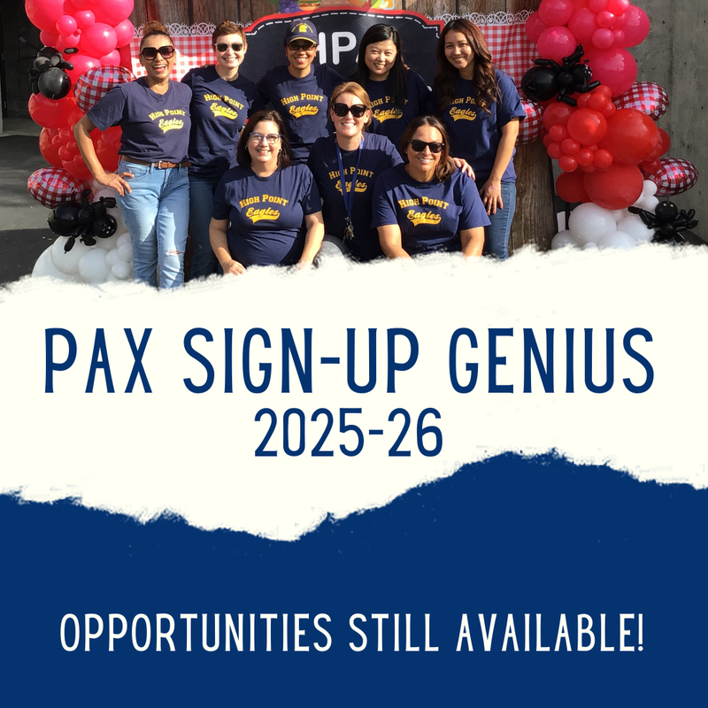 PAX Sign-up Genius