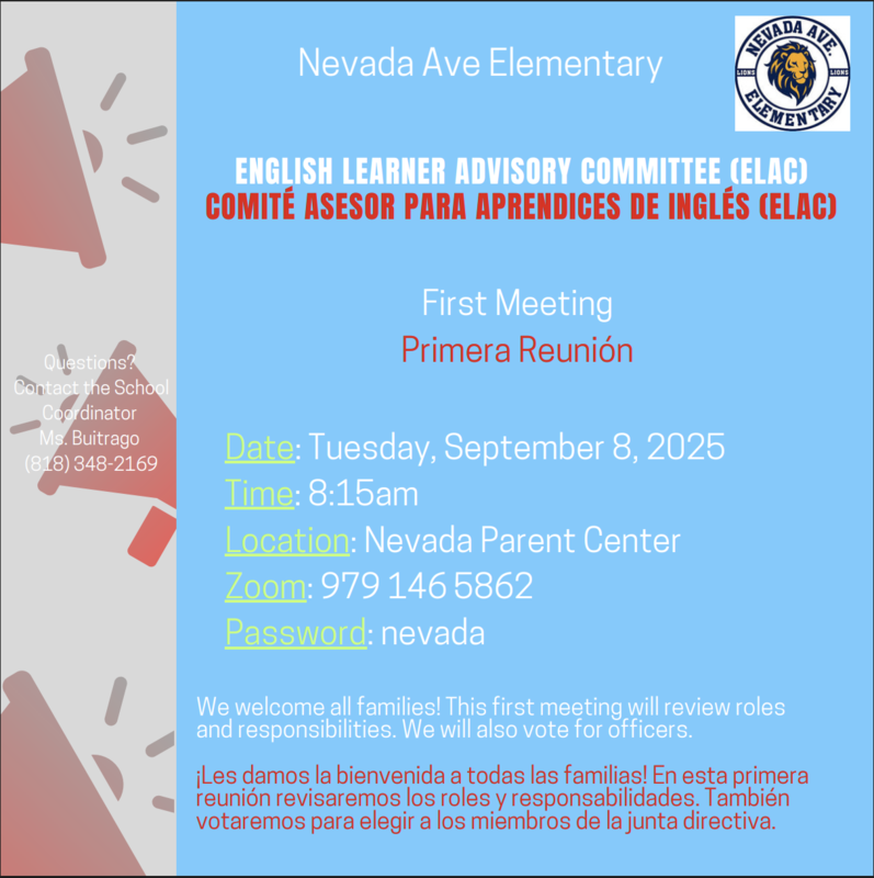 ELAC Meeting