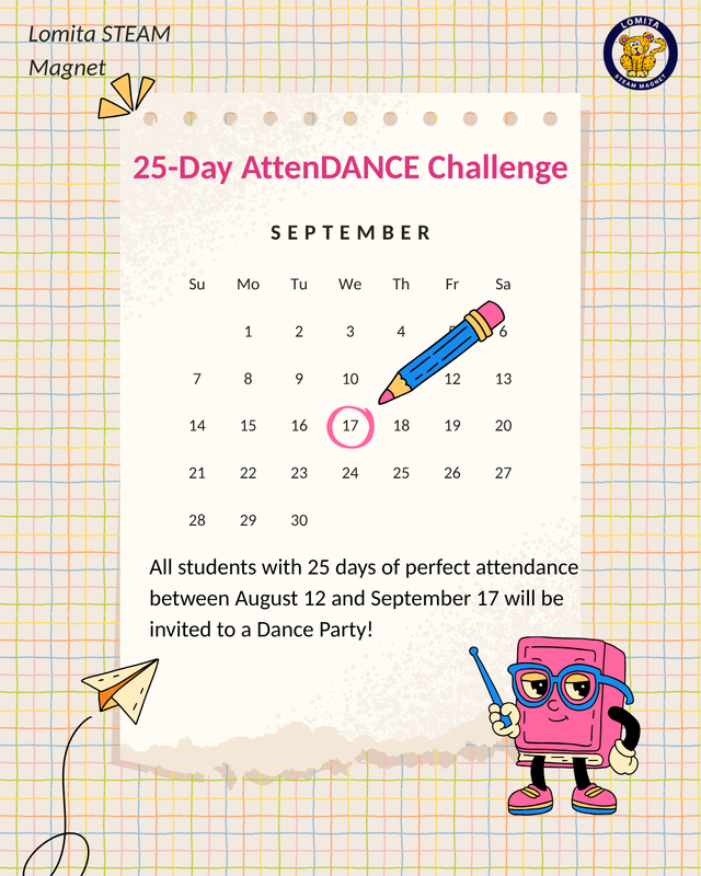 25th Day AttenDANCE Challenge
