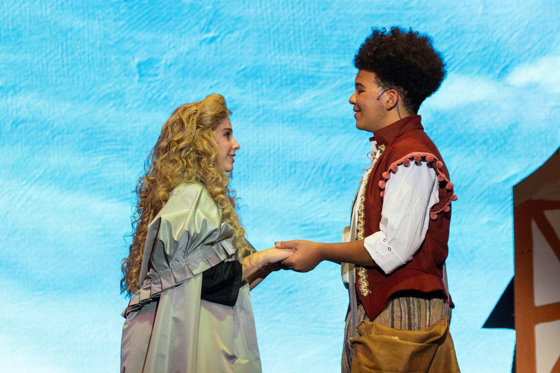A scene from Something Rotten, Jr.