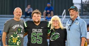Coalers honor senior football player