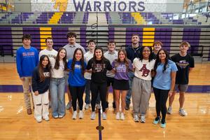 Signing Day Athletes Pieper High Feb. 4, 2026