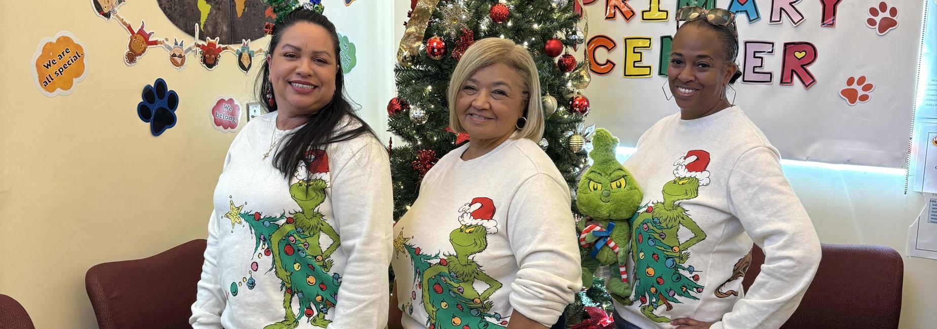 Office Grinch day