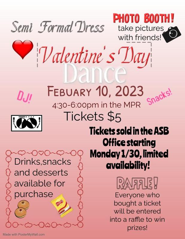 Upcoming Valentine's day dance Featured Photo