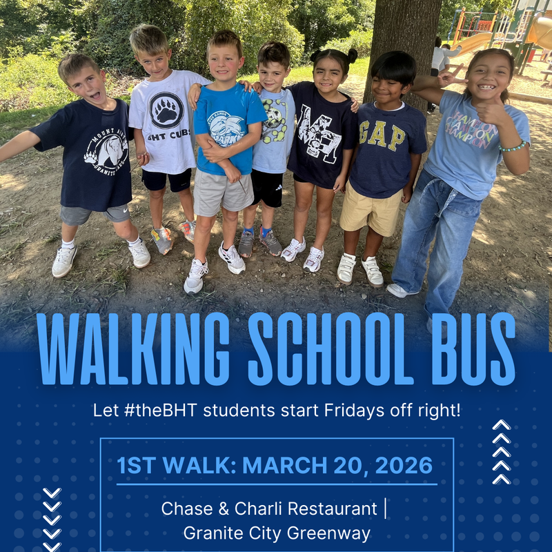 Walking School Bus: Spring Edition Featured Photo