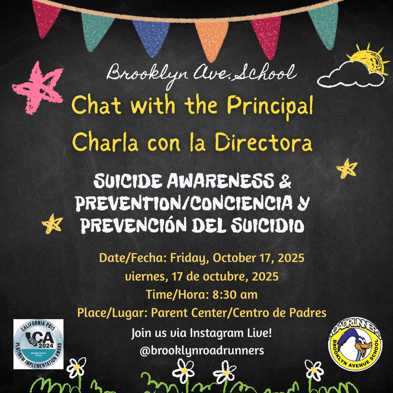 Chat with the Principal Brooklyn Avenue School