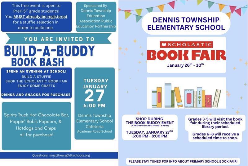 Build a Buddy/Book Fair