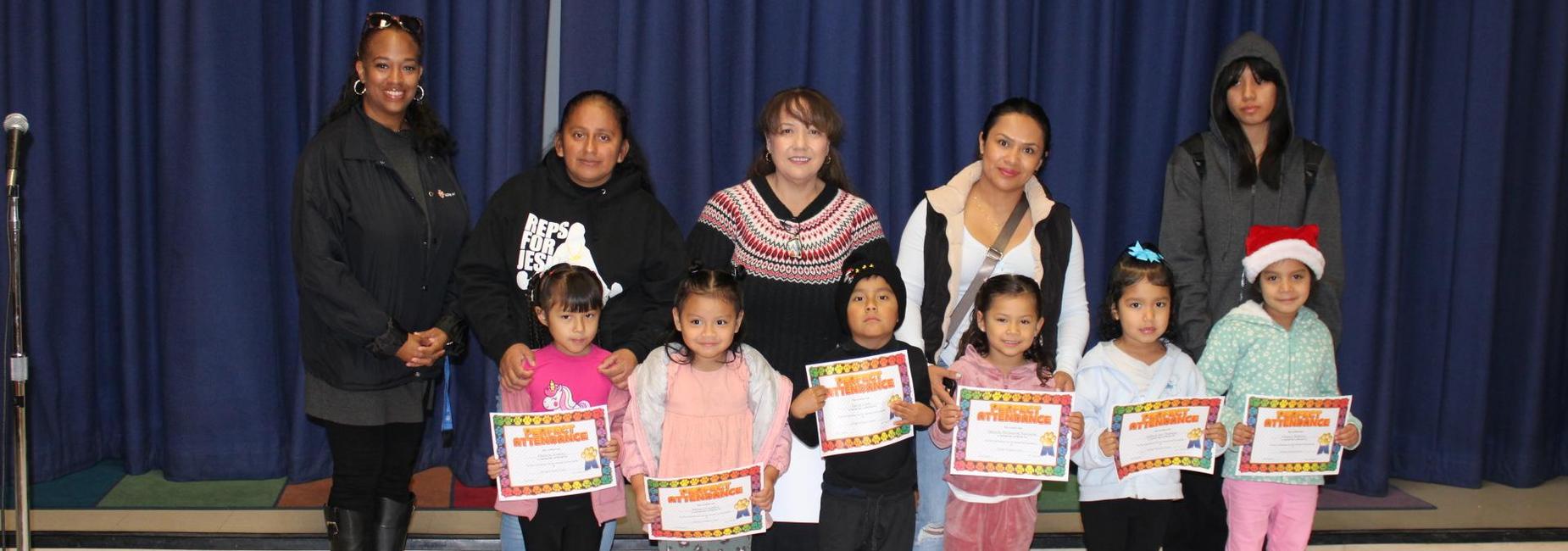Rm 6 November perfect attendance