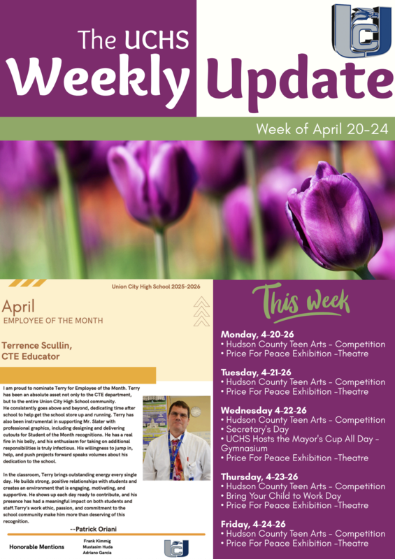 The UCHS Weekly Update: April 20-24, 2026