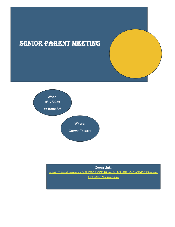 Senior Parent Meeting Featured Photo