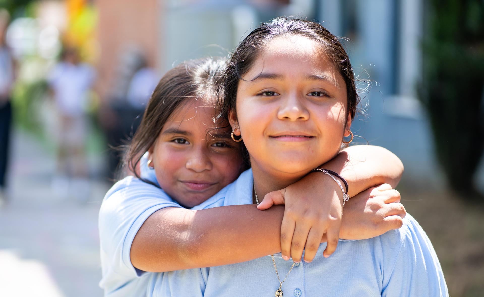 First day of school students are happy to be back at school