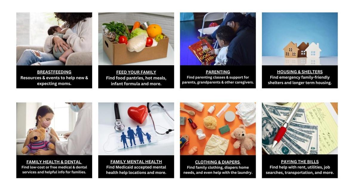 Screenshot of how Great Start helps with mental and physical health